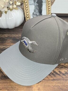 Southern Strings Gray Hat With Duck